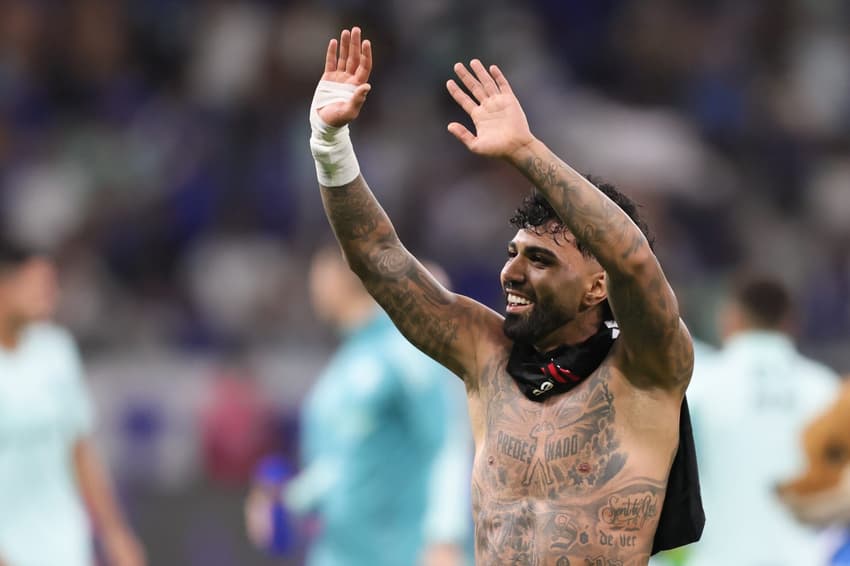 Gabigol se declara para o Flamengo nas redes sociais. (Foto: Gilson Lobo/AGIF)