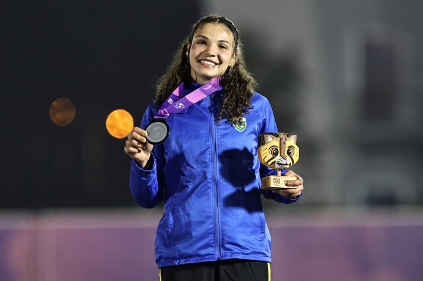 Ana Luisa Ferraz foi prata no heptatlo