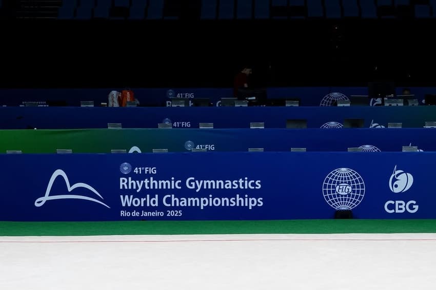 Arena Carioca pronta para receber o Mundial de Ginástica Rítmica de 2025 (Foto: Melogym/CBG)