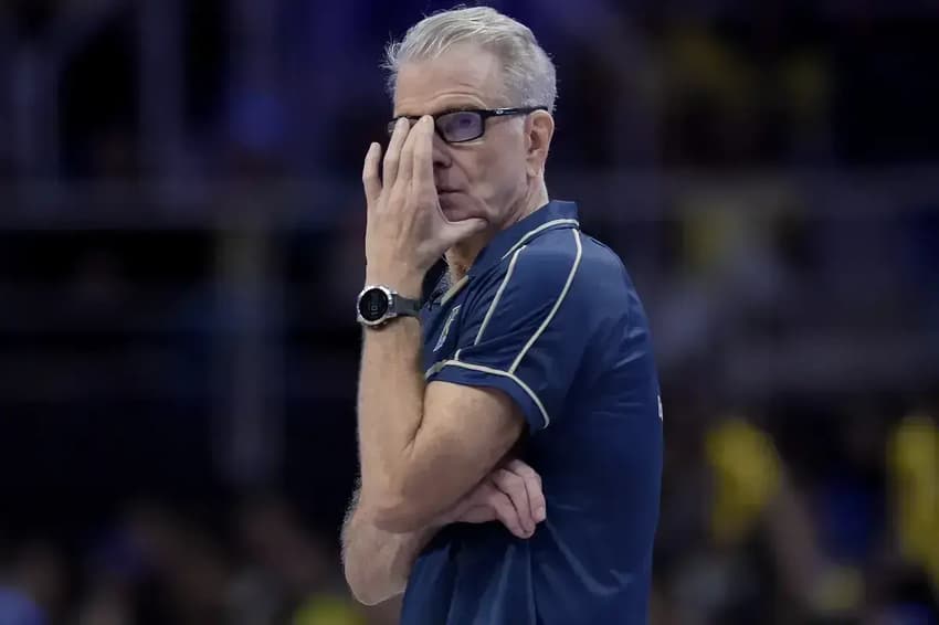 Brasil perdeu pela terceira vez consecutiva para a Polônia na VNL. (Foto: Mauricio Val: FV Imagem/CBV)