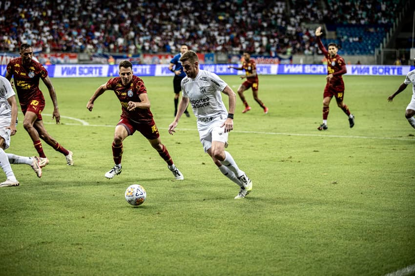 Partida entre Bahia e Ceará, pela Copa do Nordeste (Foto: Felipe Santos/Ceará SC)