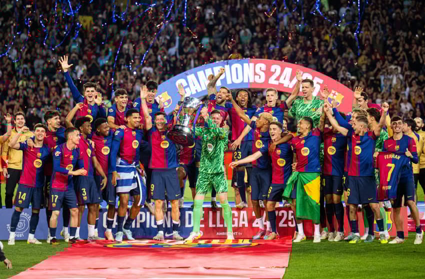 Barcelona Campeão La Liga 2024/25