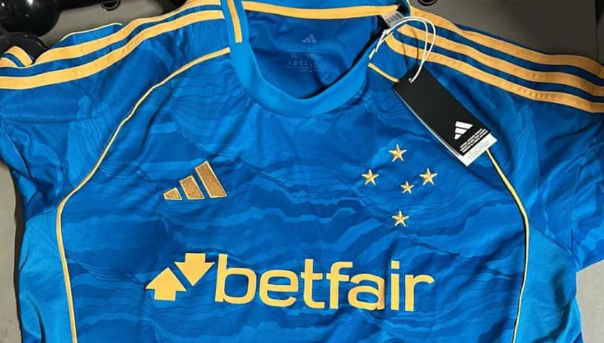 Nova camisa 3 do Cruzeiro (Foto: Reprodução Redes Sociais)