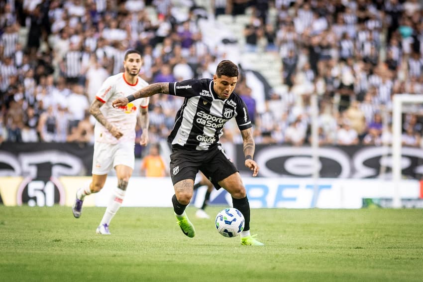 Partida entre Ceará e RB Bragantino, pelo Brasileirão (Foto: Gabriel Silva/Ceará SC)