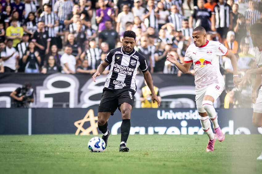 Partida entre Ceará e RB Bragantino, pelo Brasileirão (Foto: Gabriel Silva/Ceará SC)