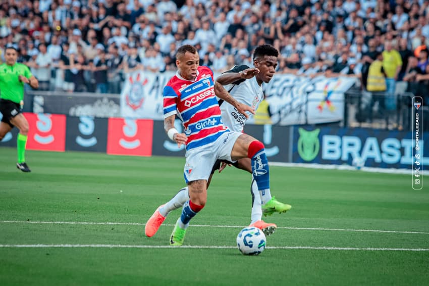 Partida entre Corinthians e Fortaleza, pelo Brasileirão (Foto: Mateus Lotif/Fortaleza EC)