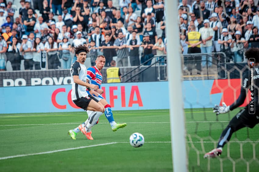Partida entre Corinthians e Fortaleza, pelo Brasileirão (Foto: Mateus Lotif/Fortaleza EC)