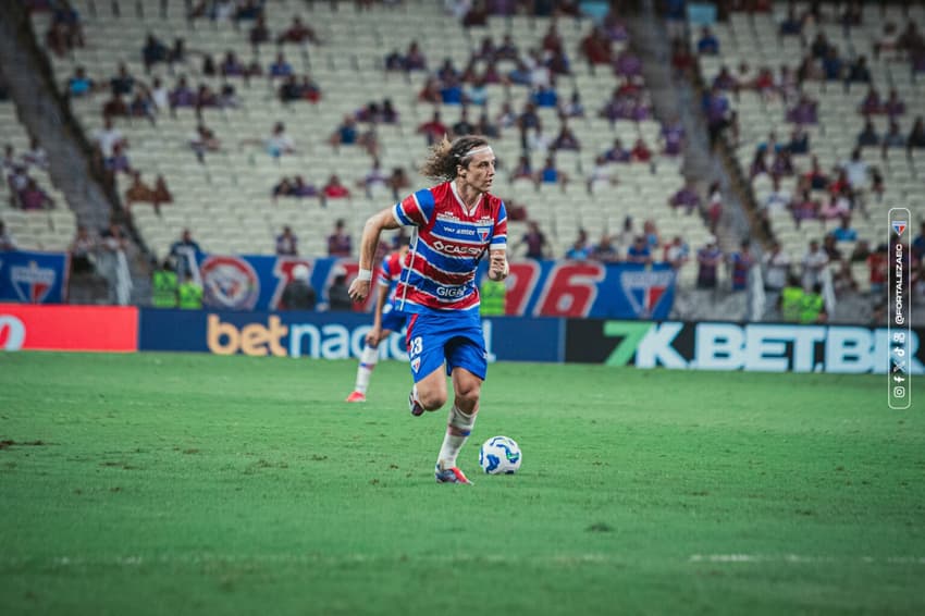 David Luiz rescindiu com o Fortaleza (Foto: Mateus Lotif/Fortaleza EC)