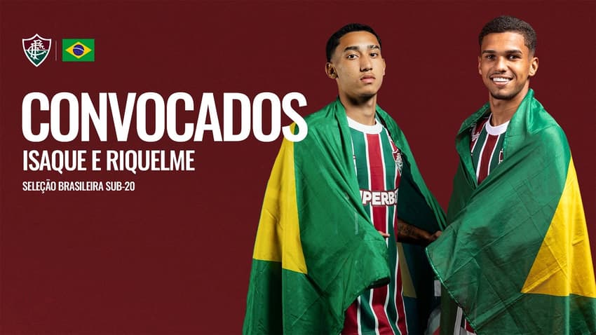 Fluminense Riquelme Felipe Isaque SEleção sub-20