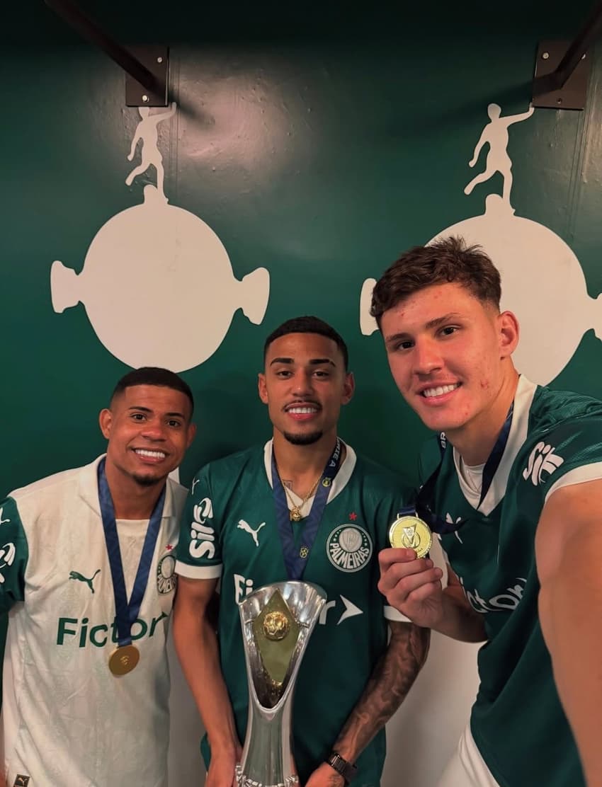 Palmeiras celebra título brasileiro sub-20 2025