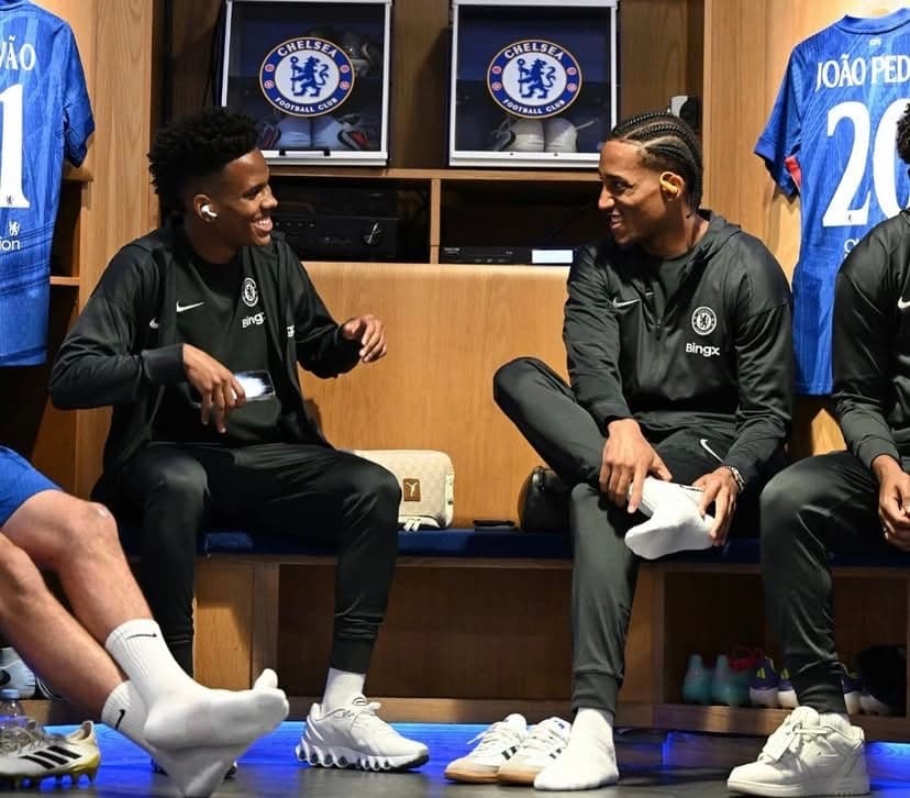 João Pedro e Estevão, os brasileiros do Chelsea (Foto: Arquivo pessoal)