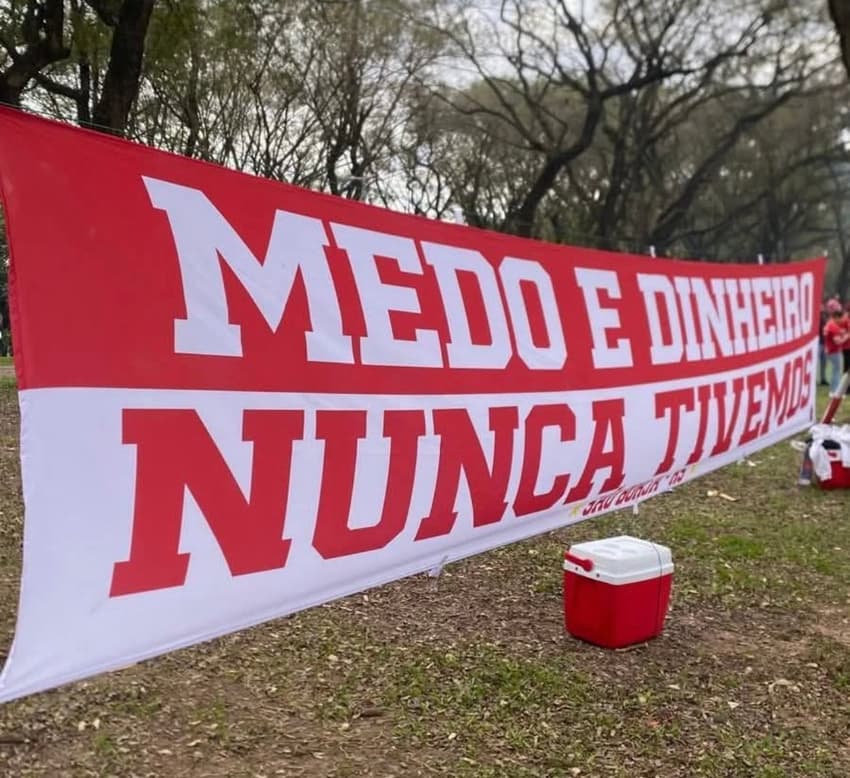 Festa da torcida do Internacional
