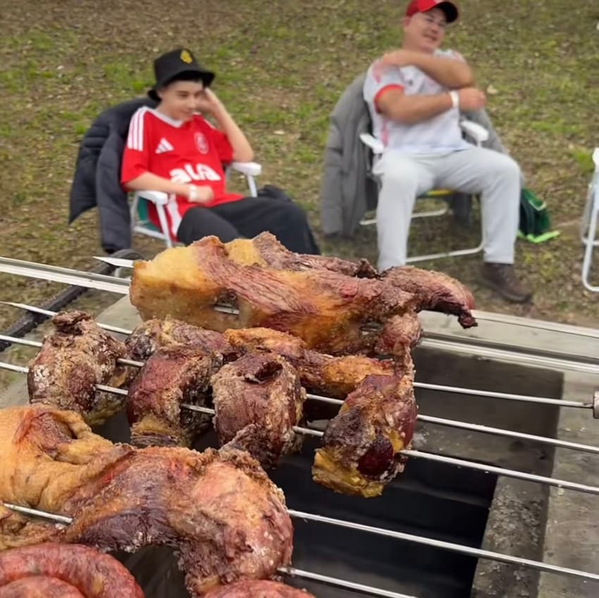 Festa da torcida do Internacional