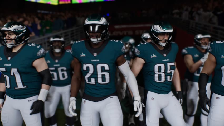 Partida de NFL Madden 26 (Foto: Reprodução)