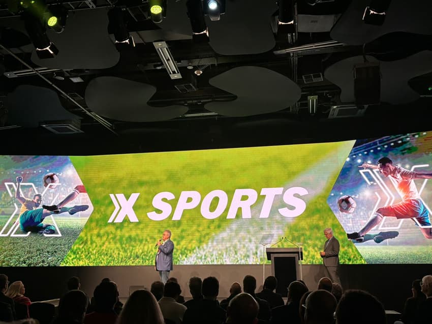 Milton Leite foi anunciado como narrador da X-Sports (Foto: Vinícius Harsfush/ Lance!)
