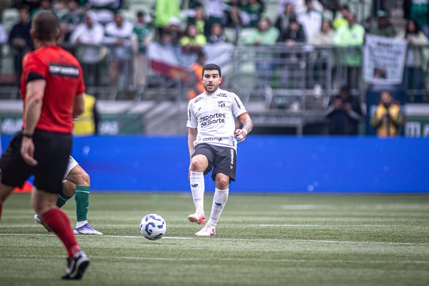 Partida entre Palmeiras e Ceará, pelo Brasileirão (Foto: Felipe Santos/Ceará SC)