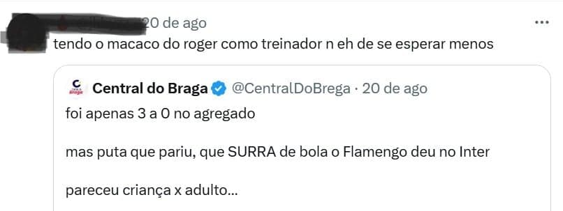 Ataque racista a Roger Machado