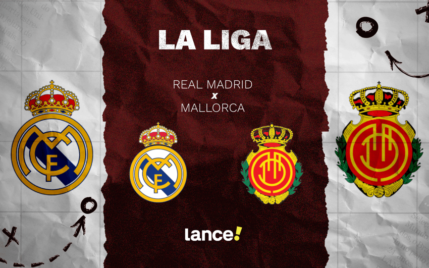 Real Madrid x Mallorca pela La Liga