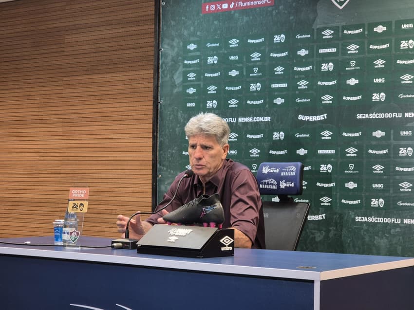 Renato Gaúcho coletiva Fluminense Internacional