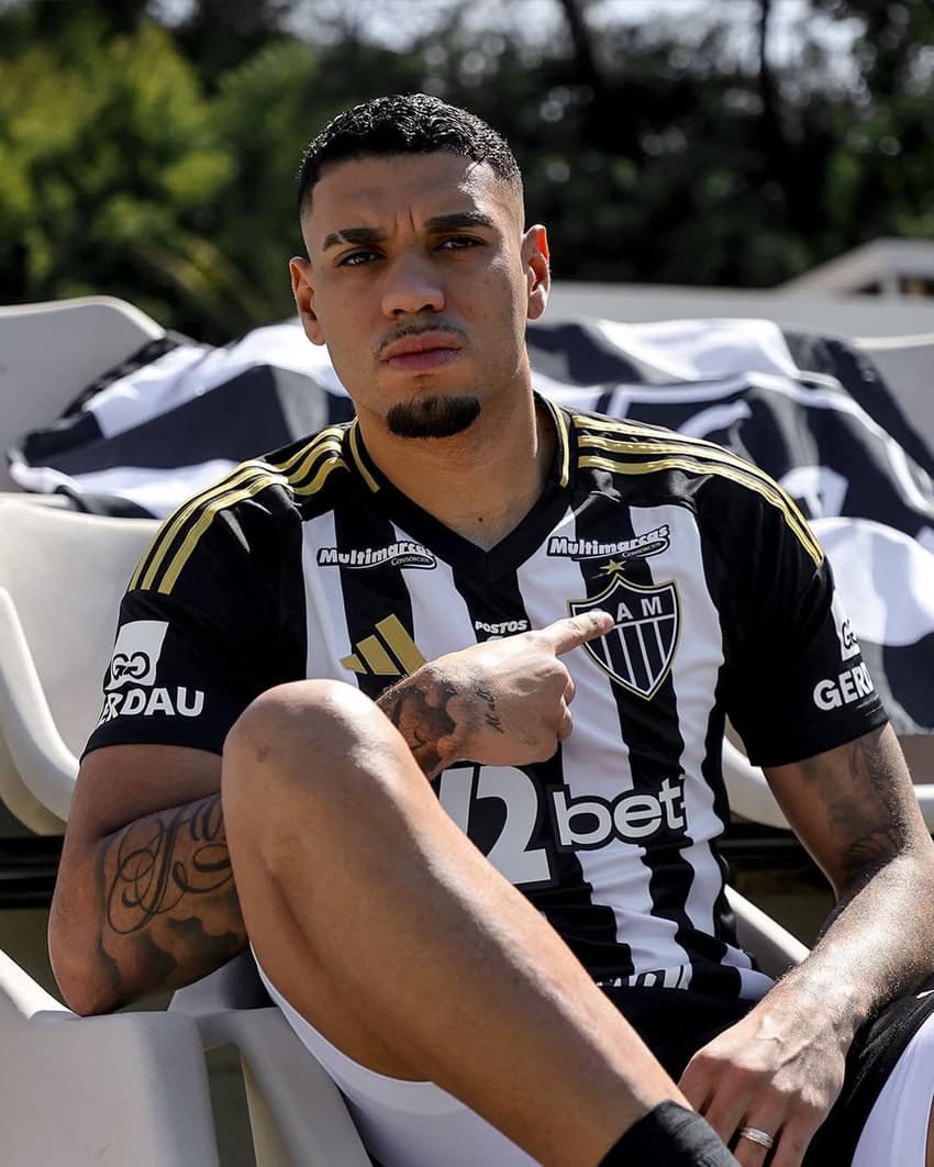 Revelado pelo Grêmio, Ruan Tressoldi se transferiu para o futebol italiano em 2021. (Foto: Divulgação/ Atlético-MG)