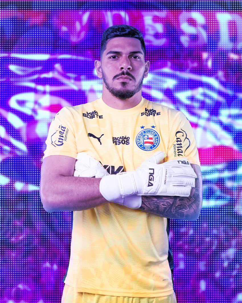 João Paulo anunciado pelo Bahia (Foto: divulgação / EC Bahia)