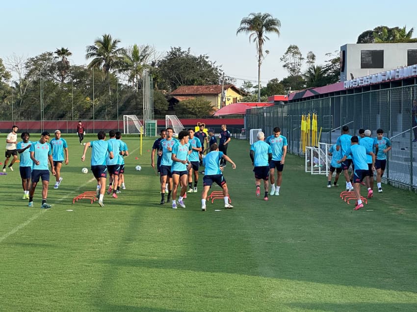Treino Flamengo sub-20