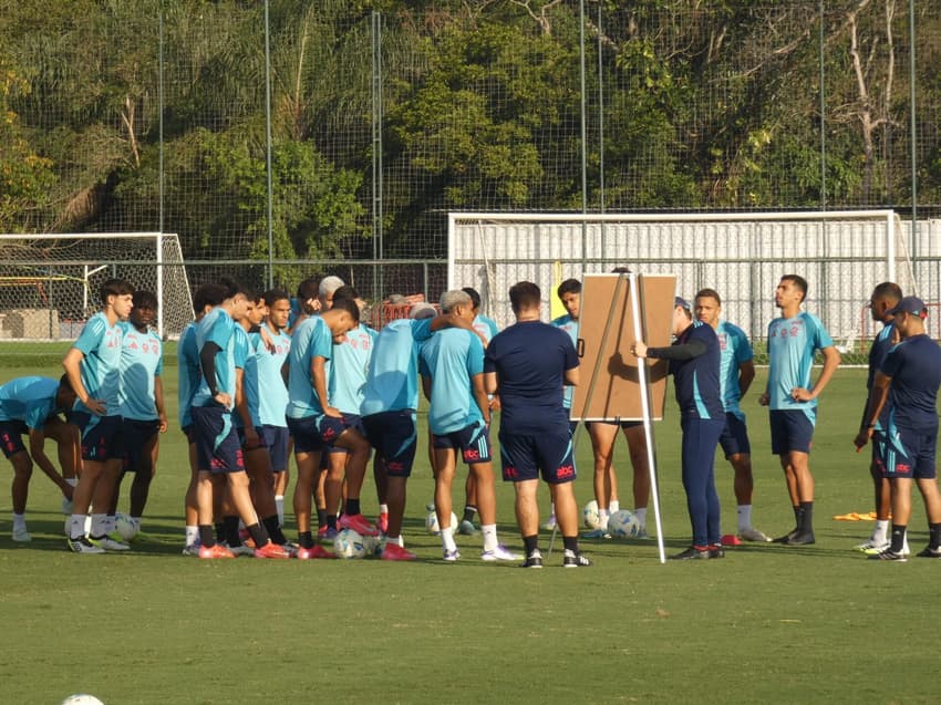 Treino Flamengo sub-20 Mundial