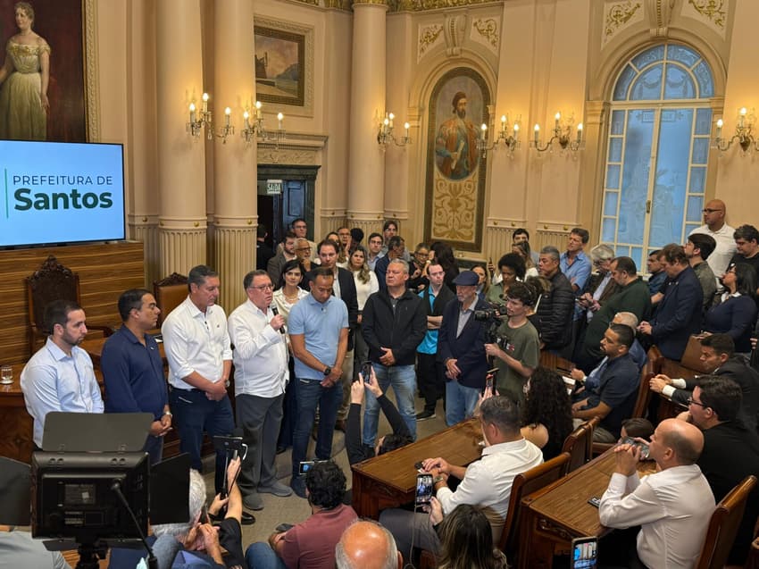 Prefeitura de Santos aprova projeto de construção da nova arena do clube. Obras podem demorar até 3 anos. (Foto: Juliana Yamaoka/ Lance!)