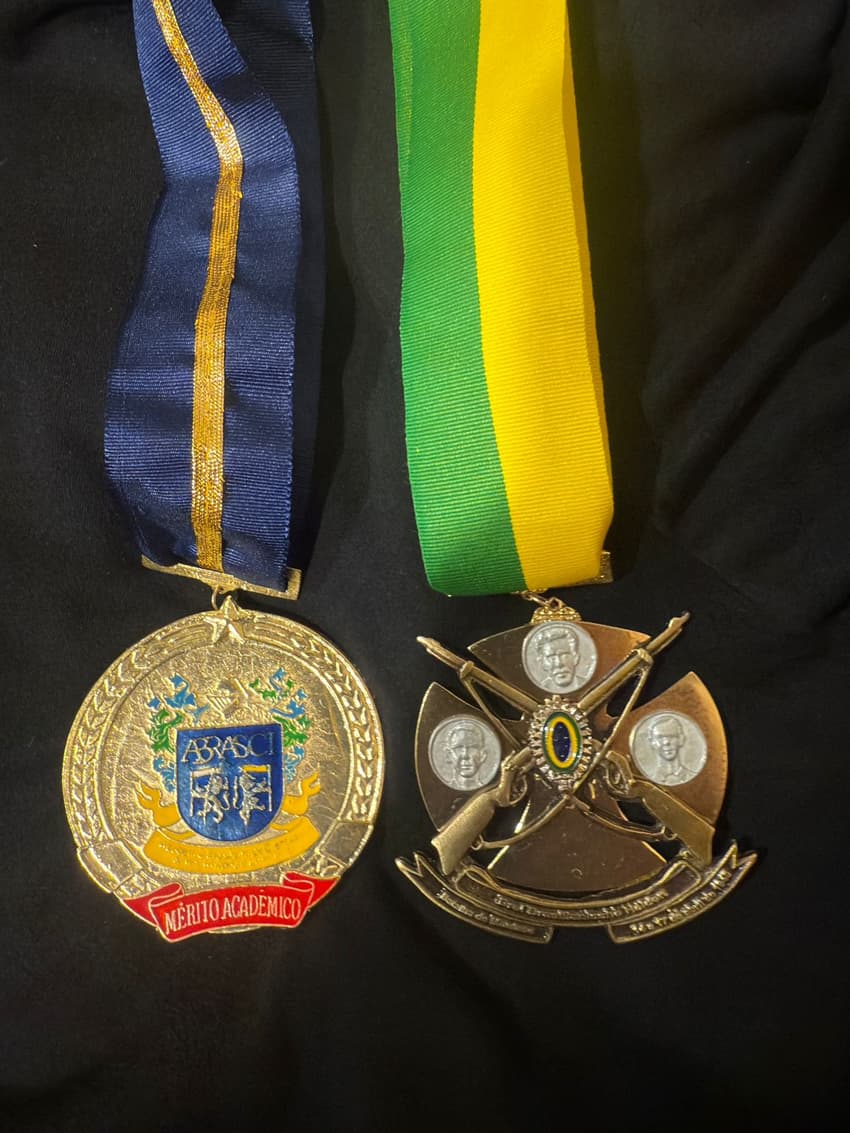 Empresário medalhas Pelé (Foto: Arquivo Pessoal)
