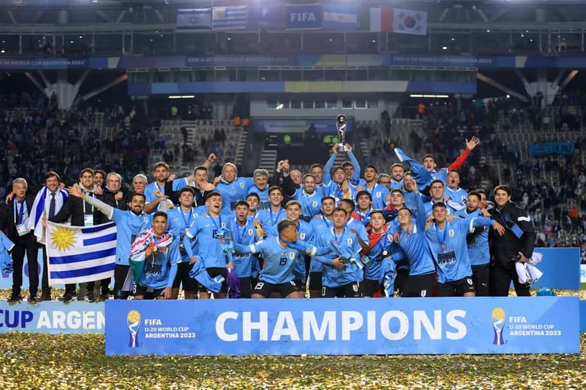 Uruguai é o atual campeão do Mundial Sub 20 (Foto: Divulgação/Fifa)