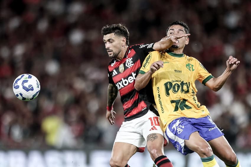 Arrascaeta em Flamengo x Mirassol (Foto: Gilvan de Souza / Flamengo)