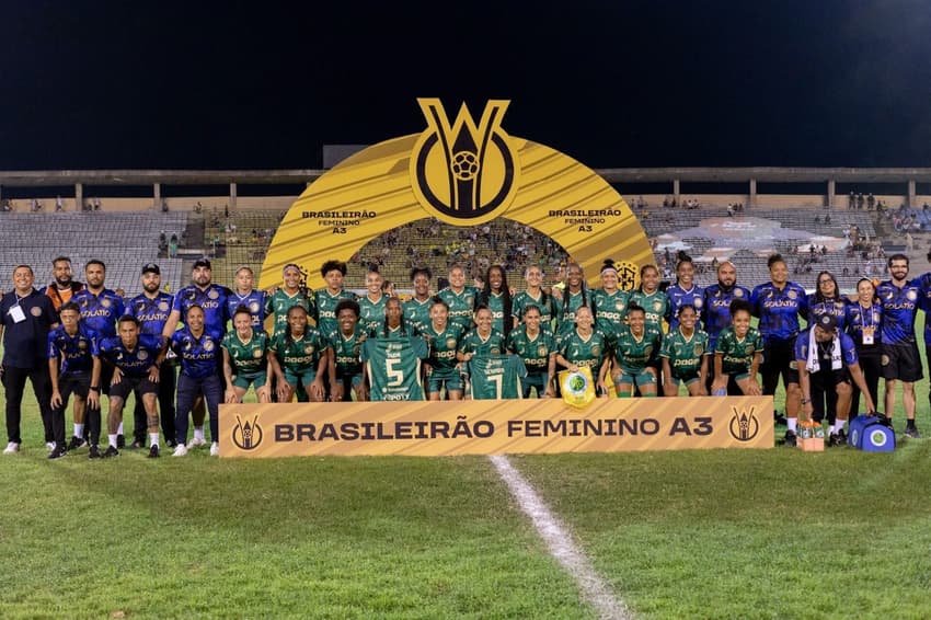 Atlético Piauiense é o primeiro clube do Piauí campeão nacional no futebol feminino. (Foto: SAMUEL PEREIRA/ STAFF IMAGES / CBF)