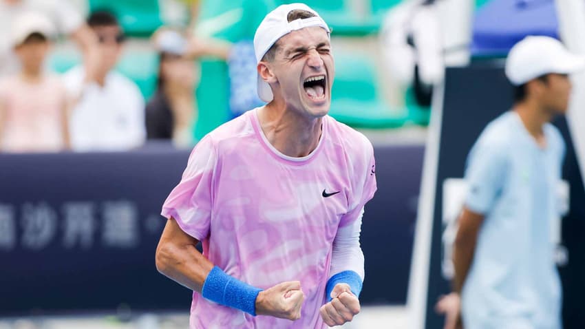 Terence Atmane é o próximo oponente de João Fonseca (Foto: Guangzhou Nansha International Challenger)