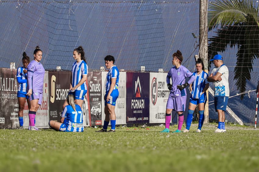 Avaí Kindermann durante jogo em São Miguel do Oeste, Santa Catarina. (Foto: Lua Matias / Avaí F.C.)