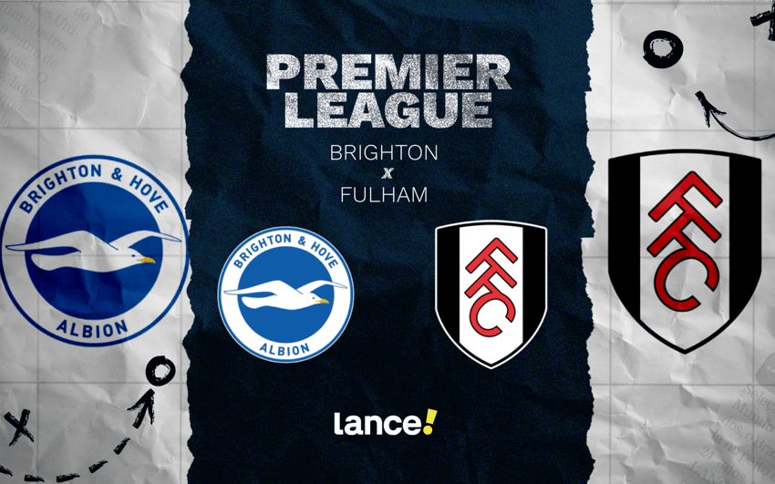 Brighton x Fulham: onde assistir à primeira rodada da Premier League (Foto: Arte/Lance!)