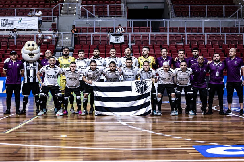 Ceará no Campeonato Brasileiro de Futsal (Foto: Sanclay Oliveira)