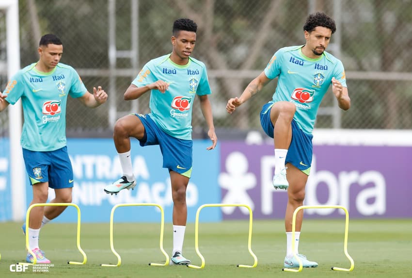 Treino da Seleção Brasileira