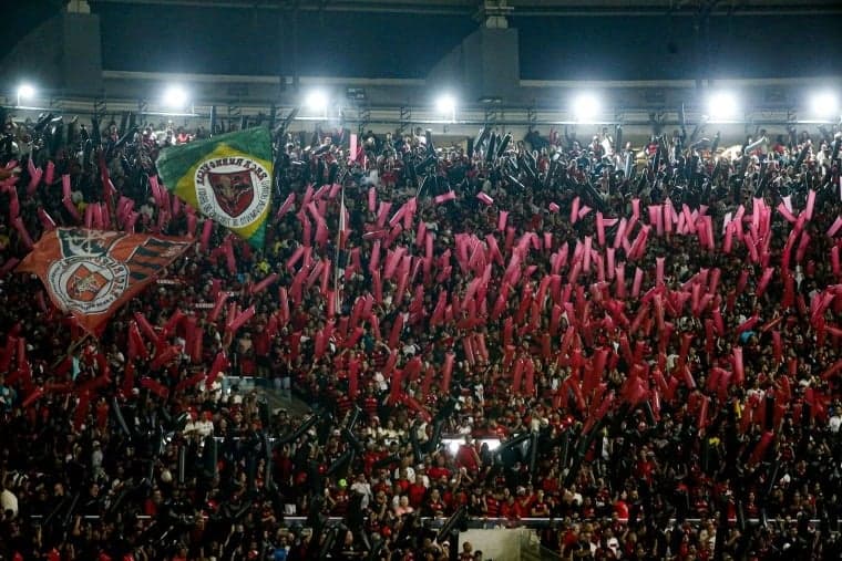 Torcida do Flamengo no Maracanã (Foto: Gilvan de Souza/CRF)