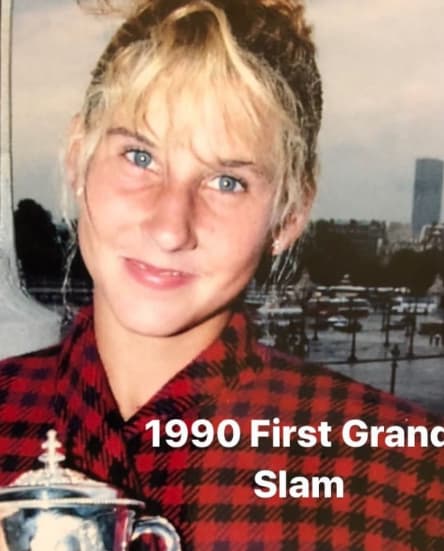 Monica Seles venceu o primeiro Grand Slam aos 16 anos (Reprodução)