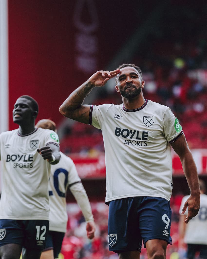 Calum Wilson marcou um dos gols da vitória do West Ham sobre o Nottingham Forest (Foto: Divulgação)