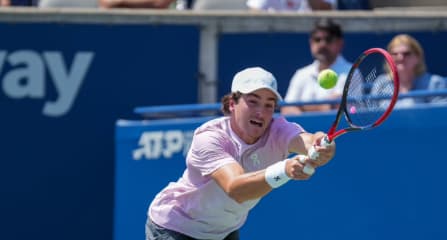 João Fonseca na derrota na estreia de Toronto (Divulgação/ATP)