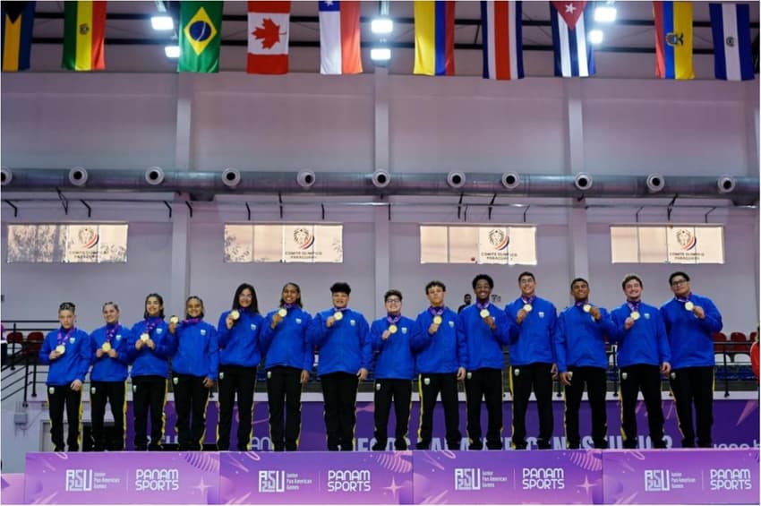 Judô brasileiro encerrou o Pan Júnior com 15 medalhas