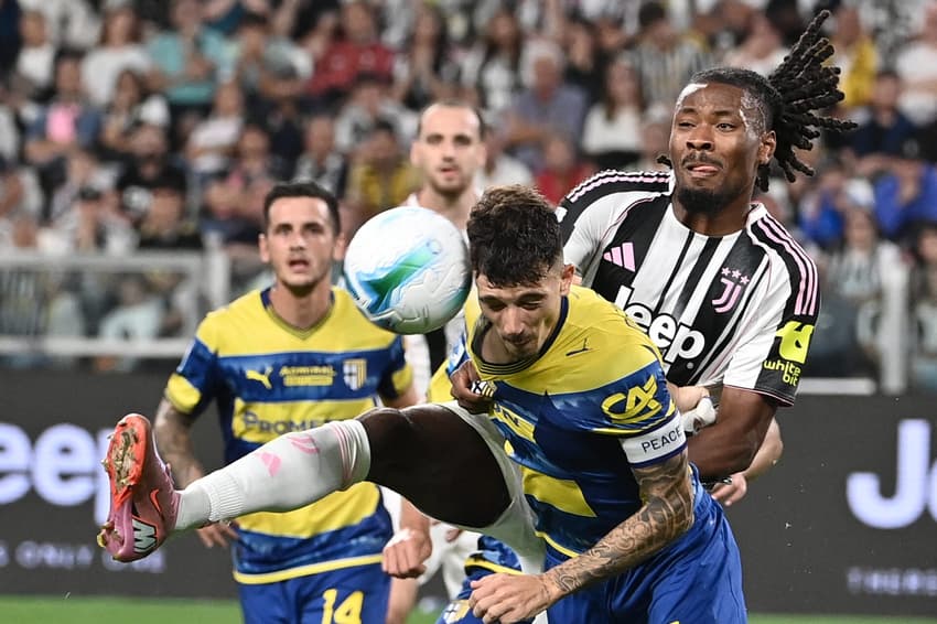 Juventus x Parma pelo Campeonato Italiano (Foto: Isabella BONOTTO / AFP)