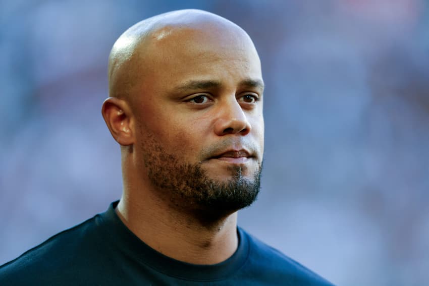 Vincent Kompany, do Bayern de Munique, é um dos quatro treinadores negros presentes nas cinco grandes ligas da Europa (Foto: Michaela Stache/AFP)