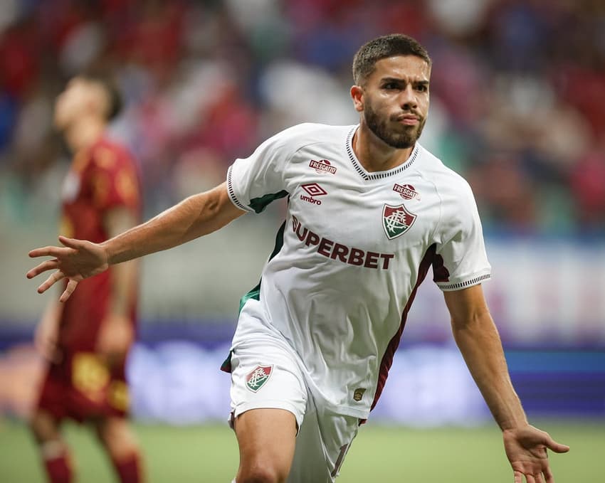 Nonato comemora gol do Fluminense