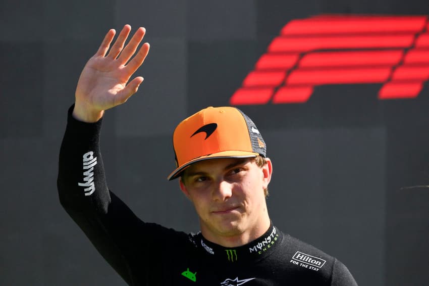 Oscar Piastri, da McLaren, no GP da Holanda na F1 2025 (Foto: JOHN THYS / AFP)
