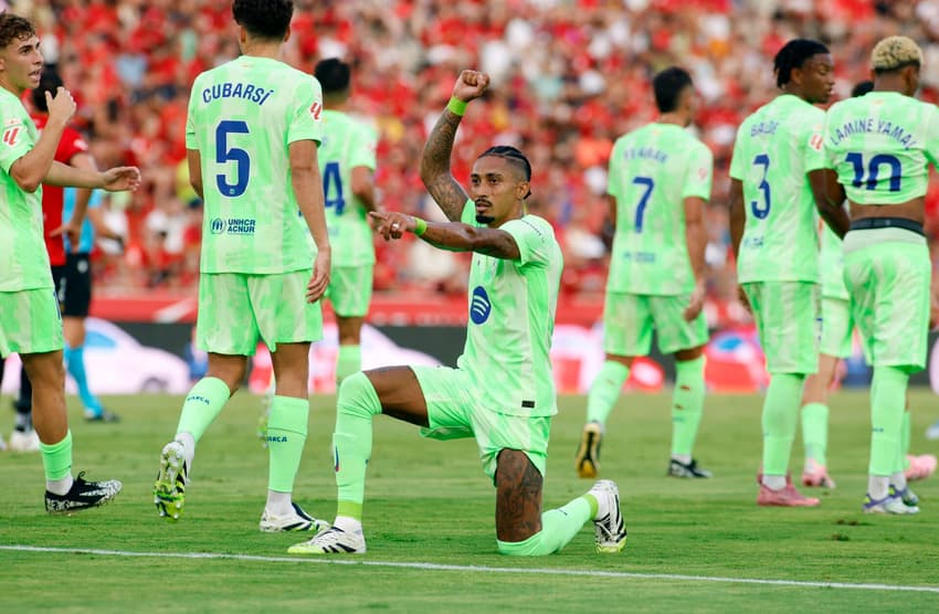 Futebol internacional: o duelo entre Rayo Vallecano e Barcelona é um dos principais jogos deste fim de semana (Foto: Jaime Reina/AFP)