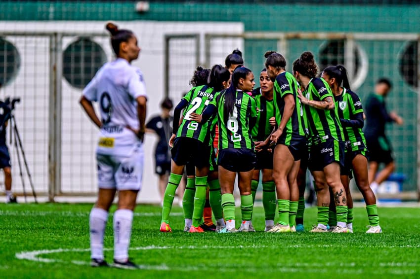 América Mineiro elimina Santos na Copa do Brasil Feminina. (Foto: Mourão Panda / América)