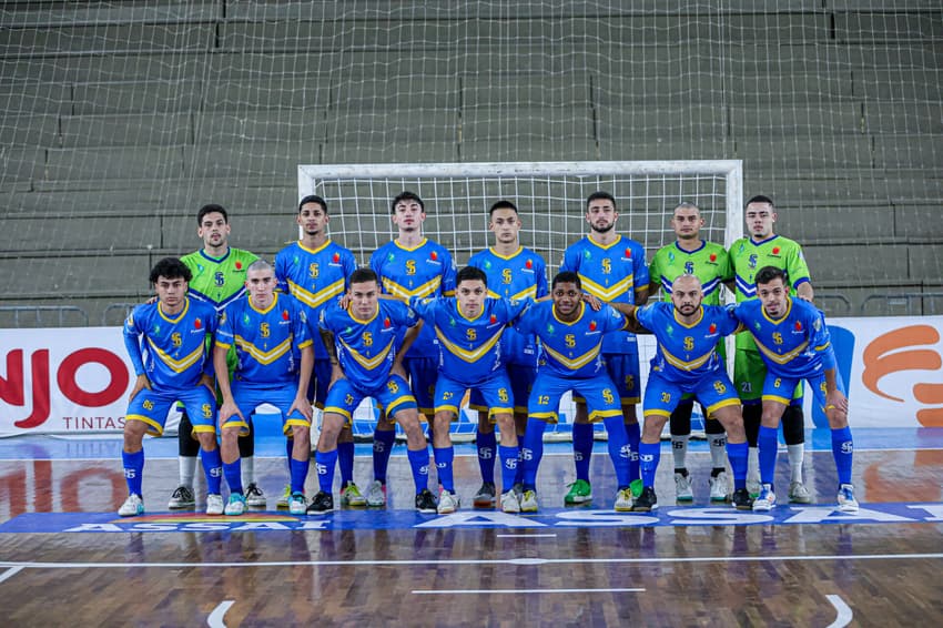 São Joseense no Campeonato Brasileiro de Futsal (Foto: Rodolfo May)