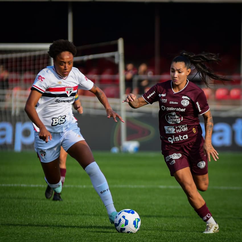 São Paulo e Ferroviária disputaram quartas de final do Brasileirão Feminino. (Foto: Rafael Zocco/Ferroviária)